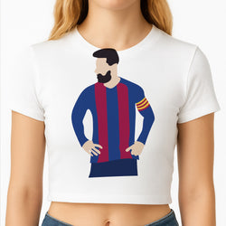 Messi Barca Crop Top