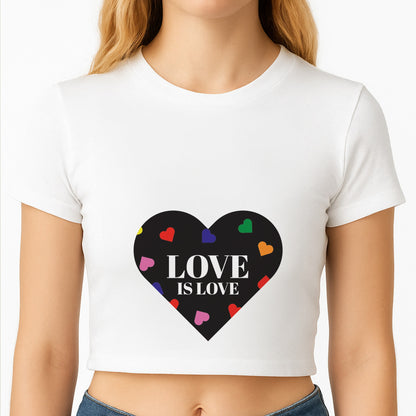 Love Is Love - Pride Crop Top
