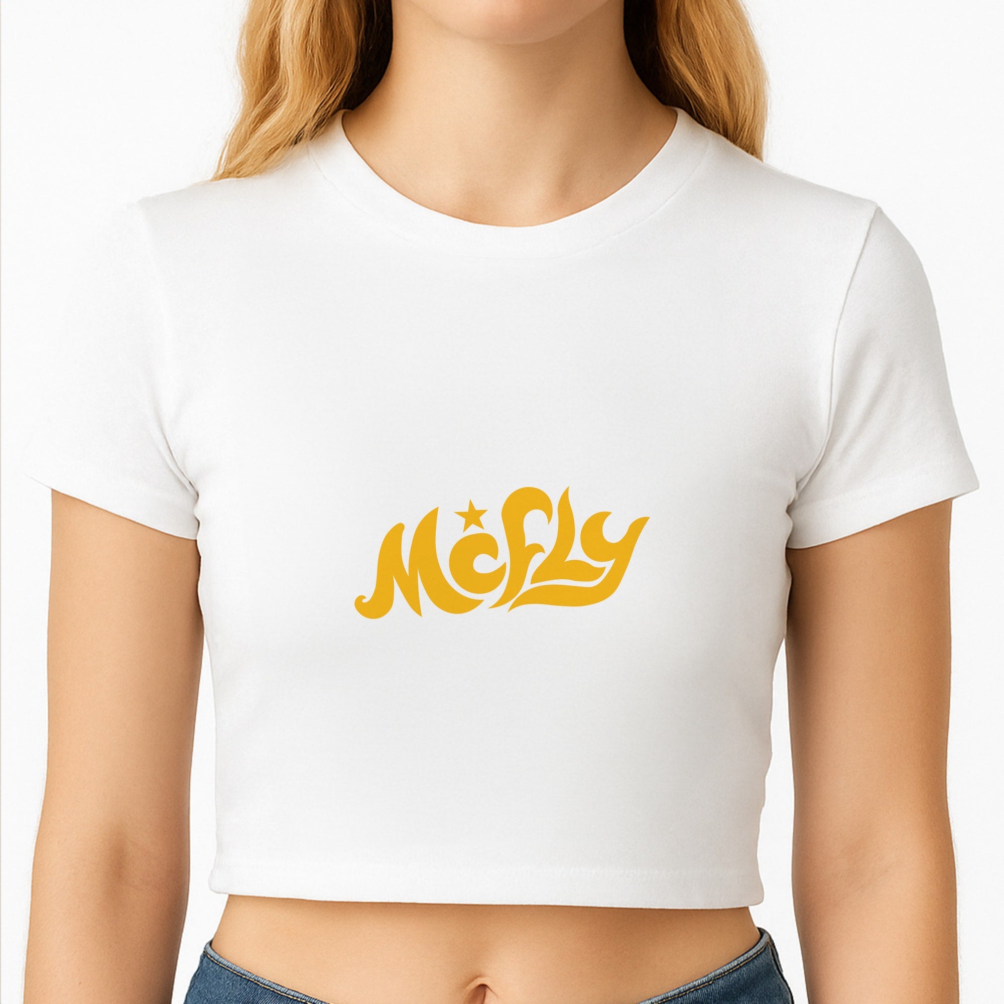 Star - McBand Crop Top