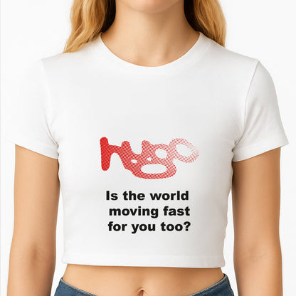 Pink Hugo - Crop Top