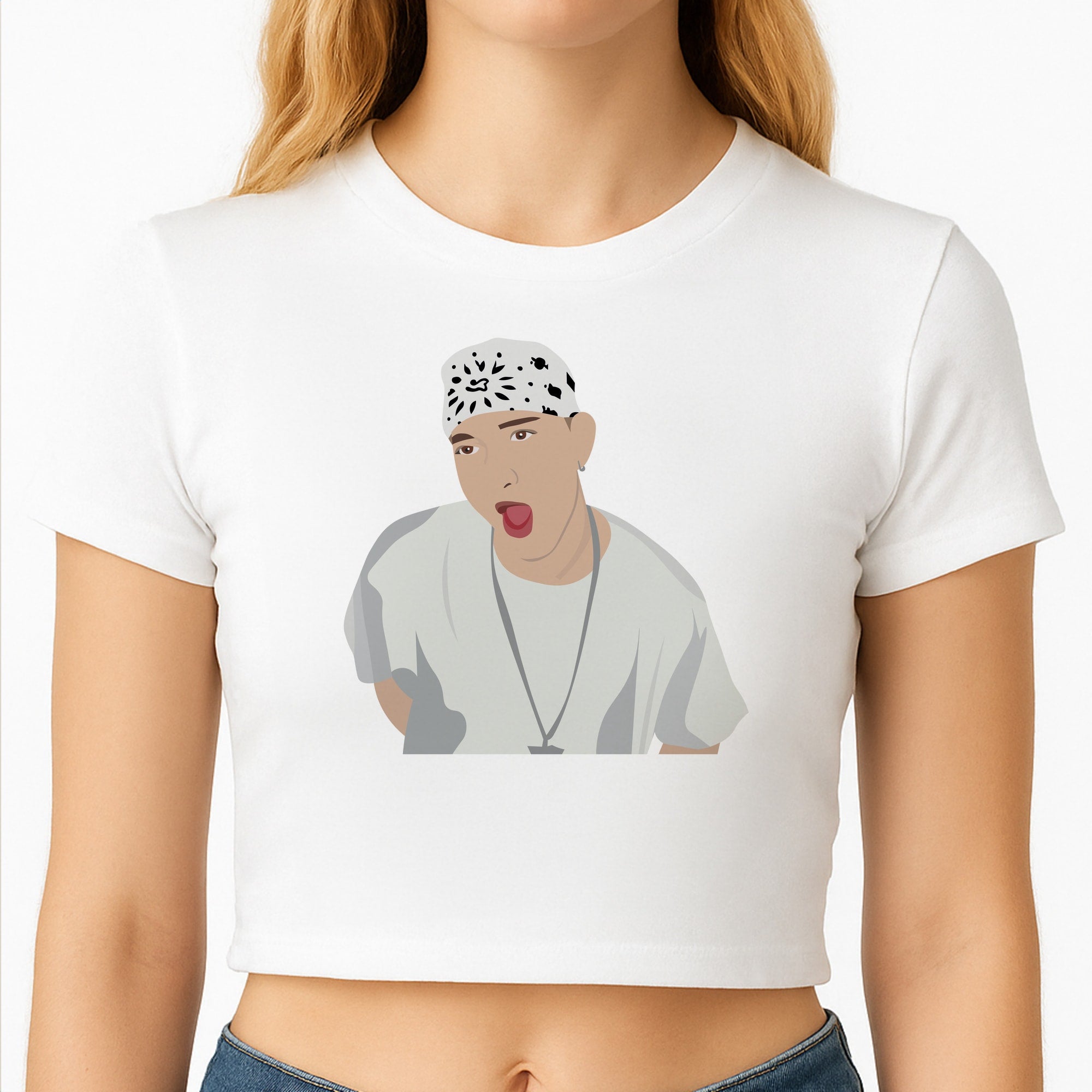 Bandanna Crop Top