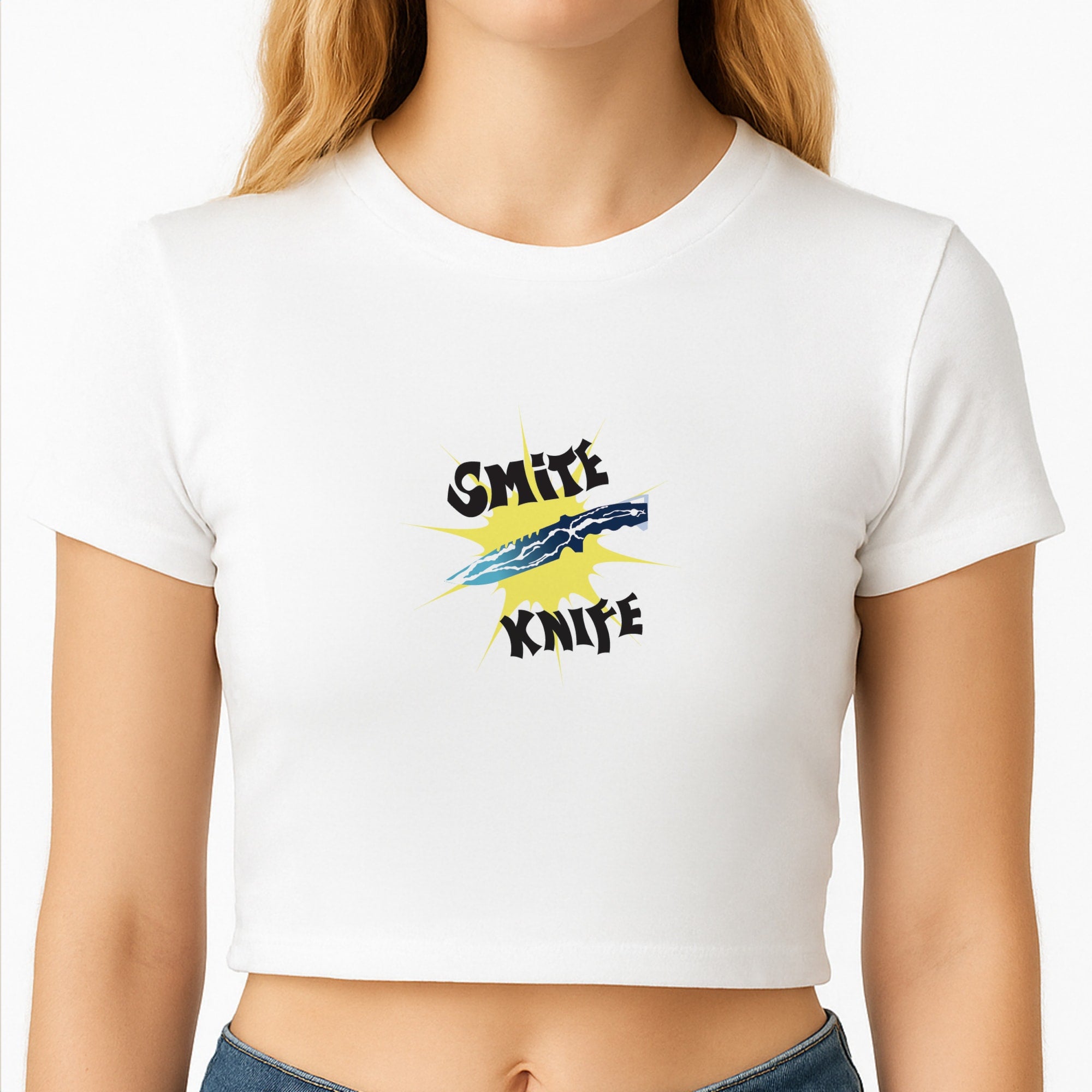 Smite - Valorant Crop Top