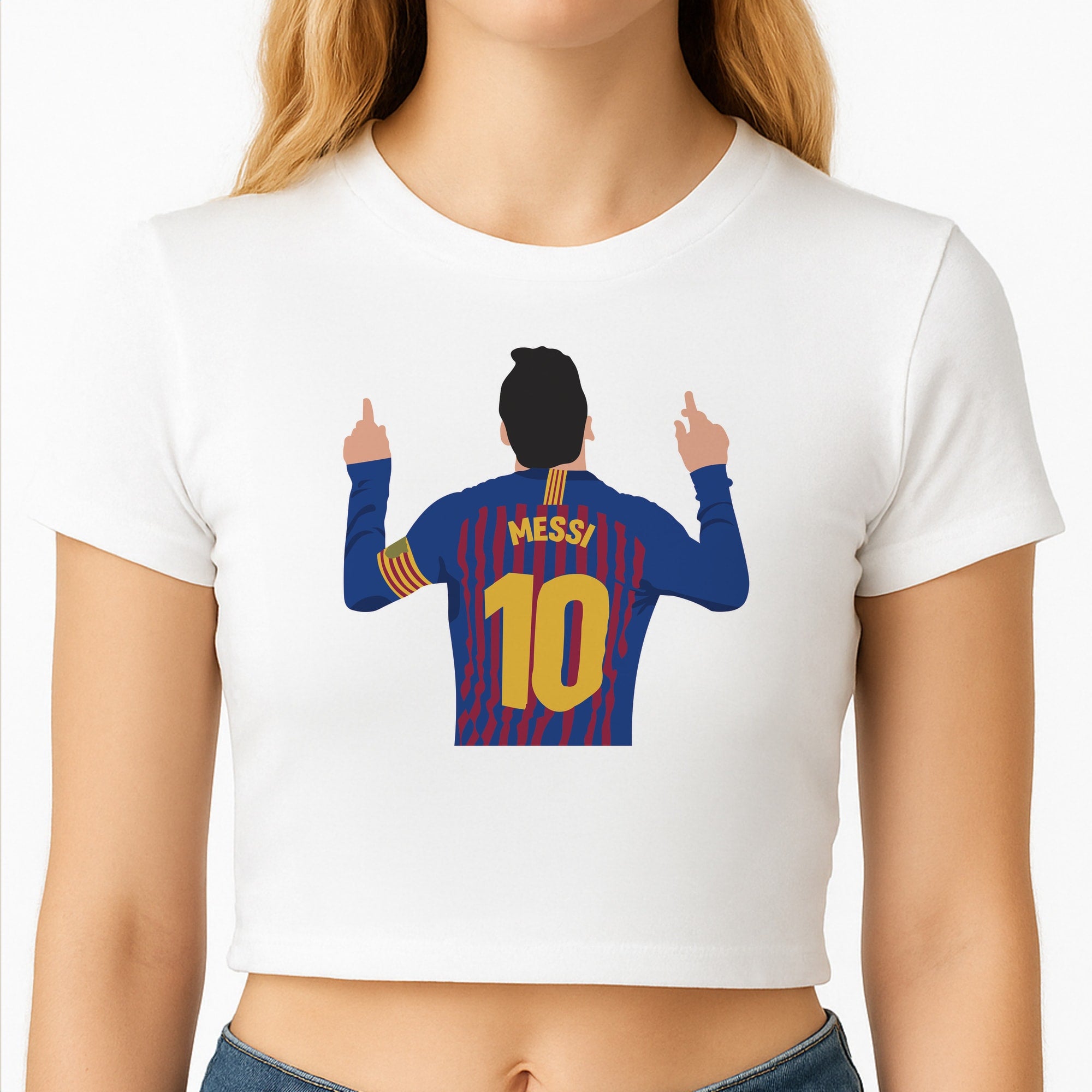 Messi - Football Crop Top