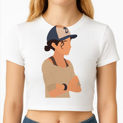 Clementine Faceless - TWD Crop Top