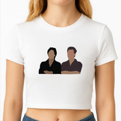 Salvatore Cartoons - VD Crop Top