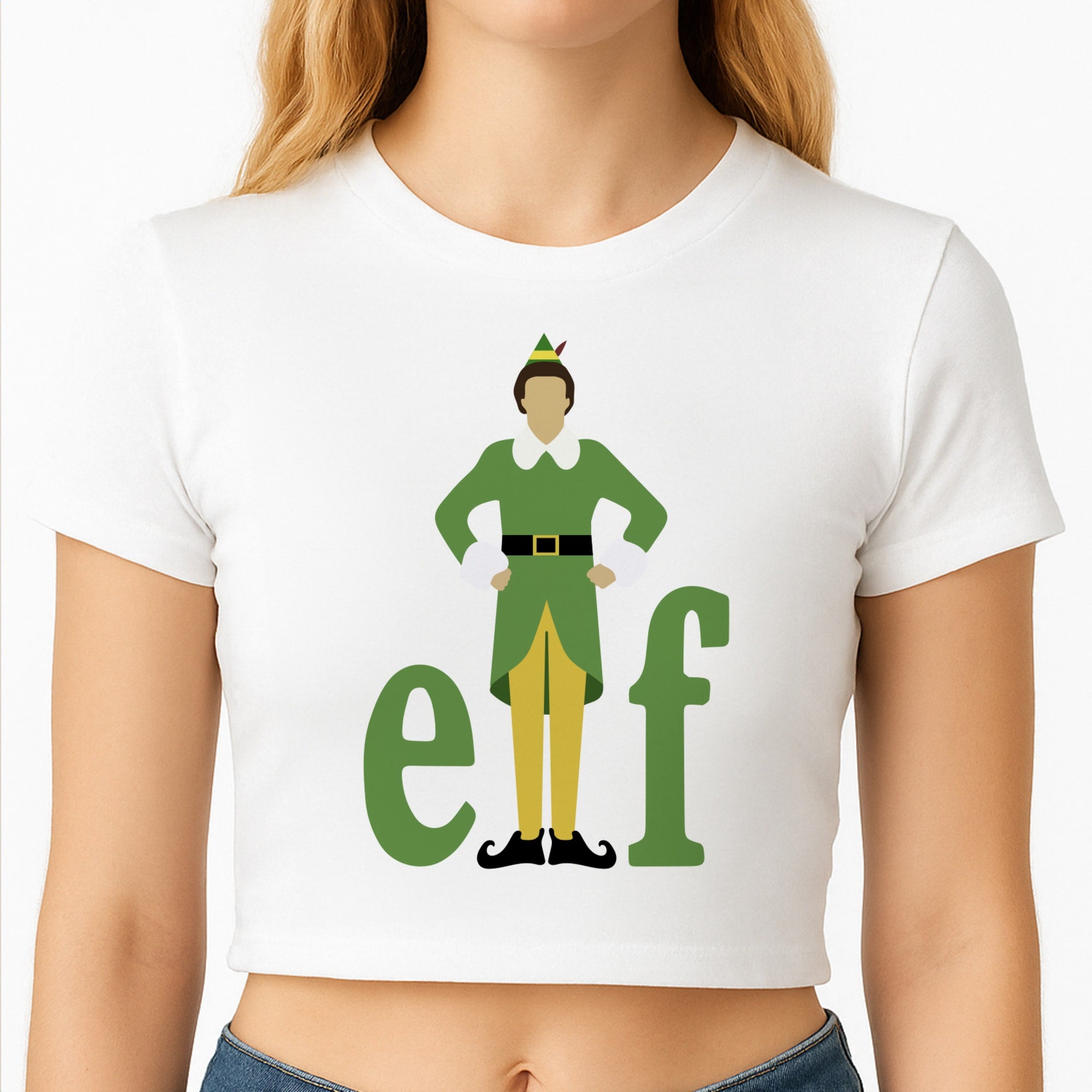 Elf Logo Crop Top