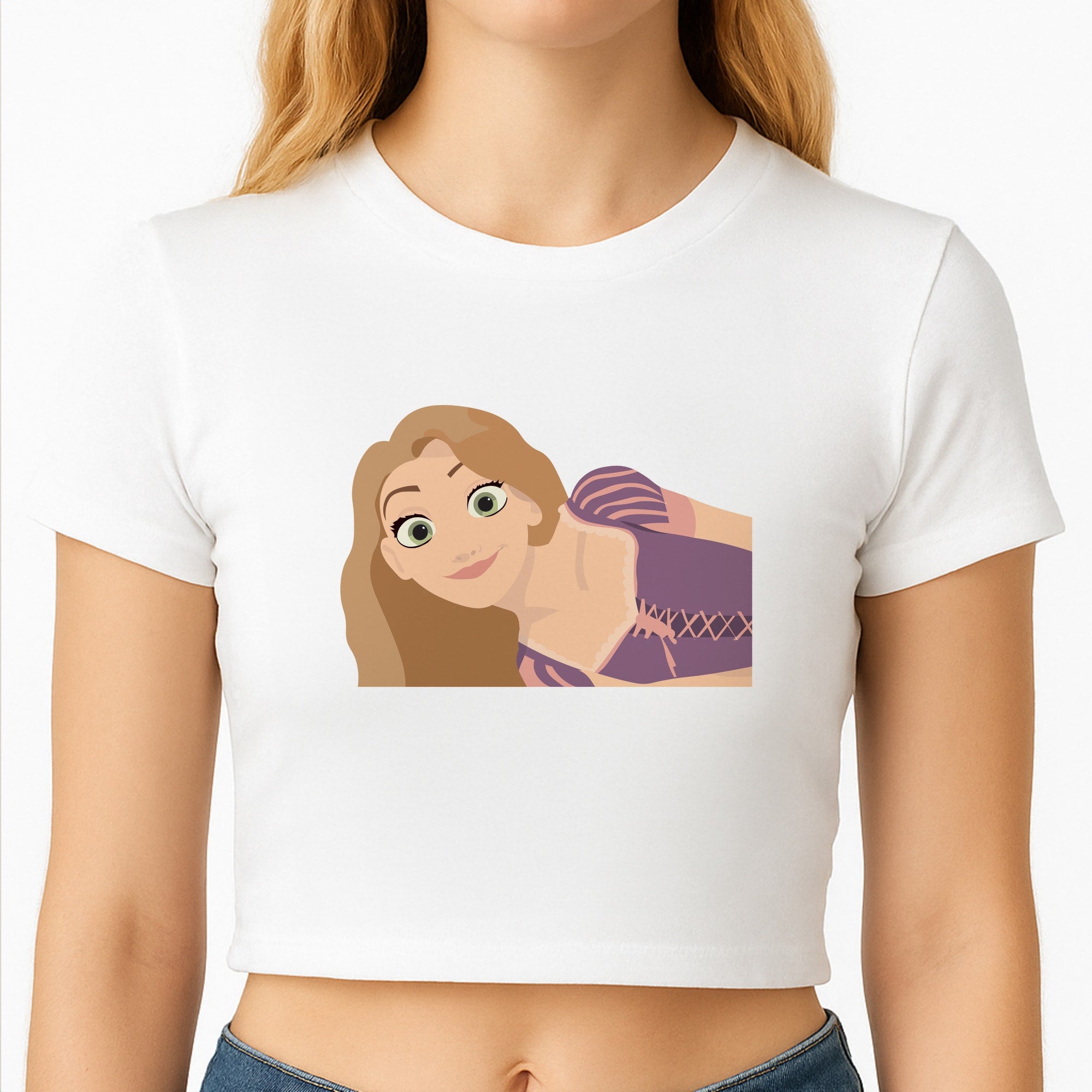 Rapunzel Crop Top