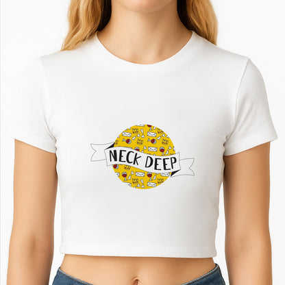 Neck Deep - Festival Crop Top