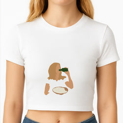 Rachel's Wedding Dress Crop Top