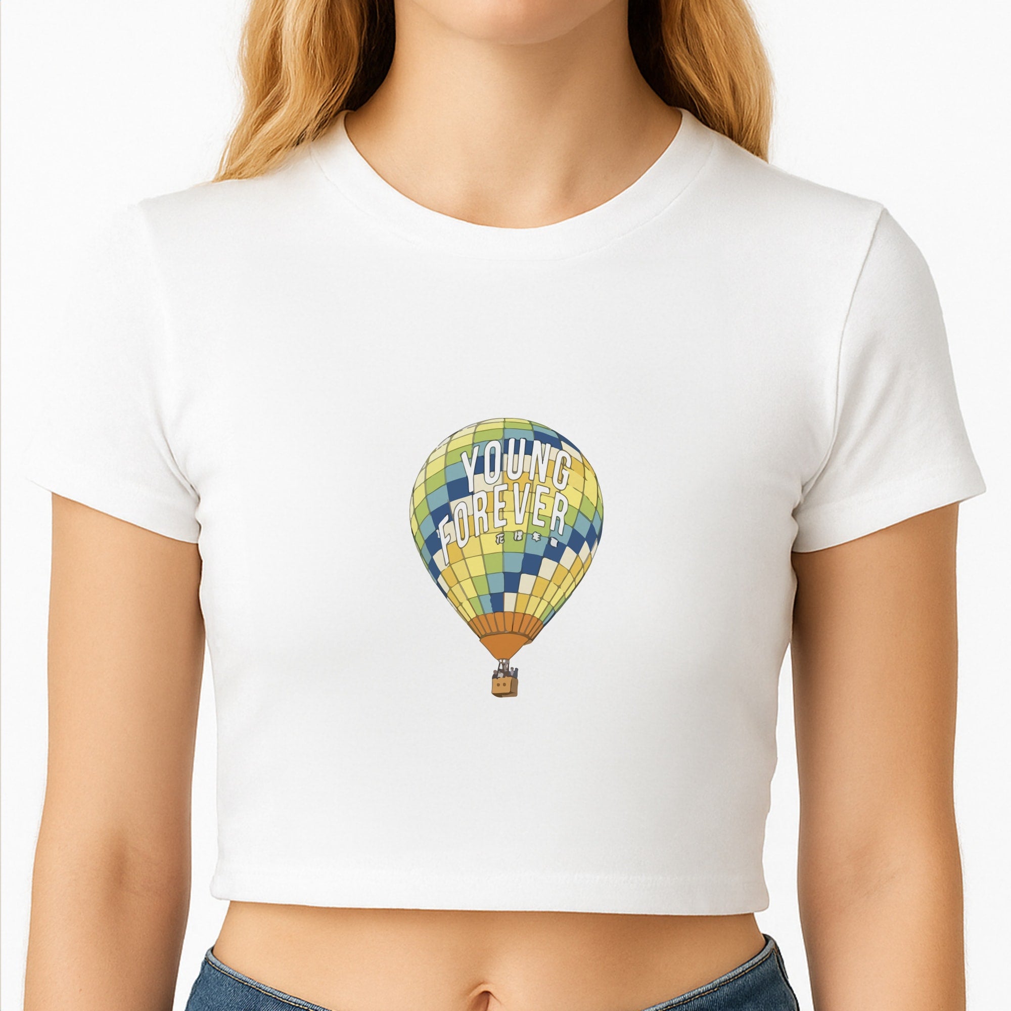 Young Forever - K Pop Crop Top
