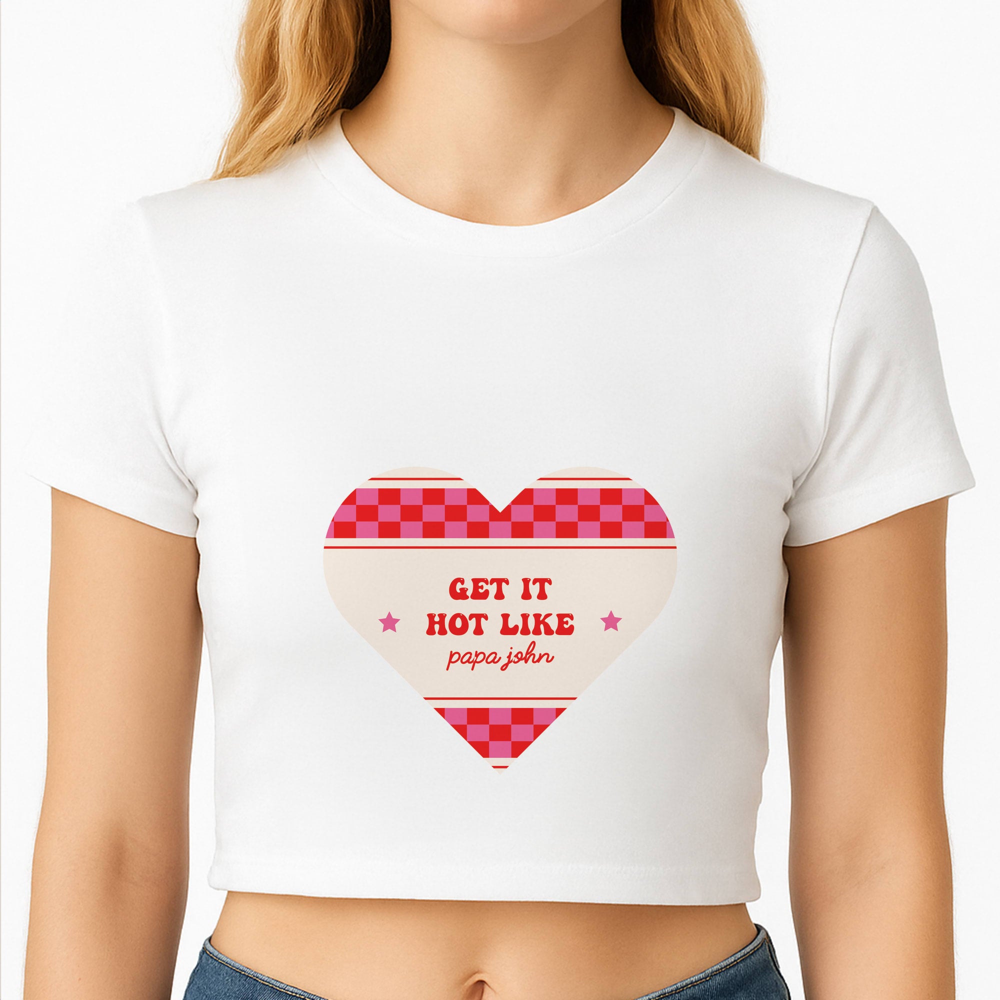 Get It Hot Like Papa John - Chappell Crop Top