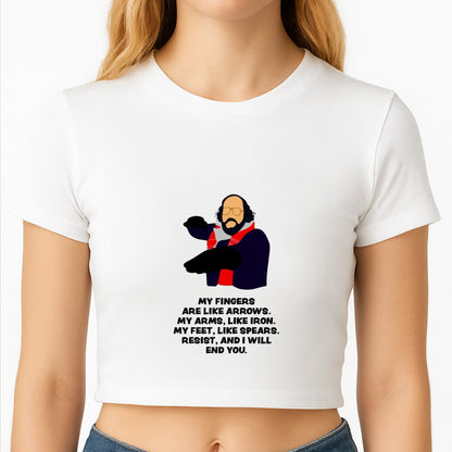 Murray Quote Crop Top