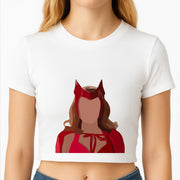 Wandavision Crop Top 2