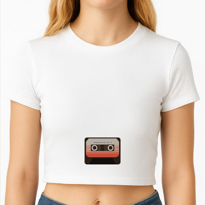 Awesome Mix Vol 2 - GOTG Crop Top