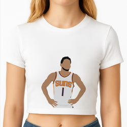 Booker - Basketball Crop Top