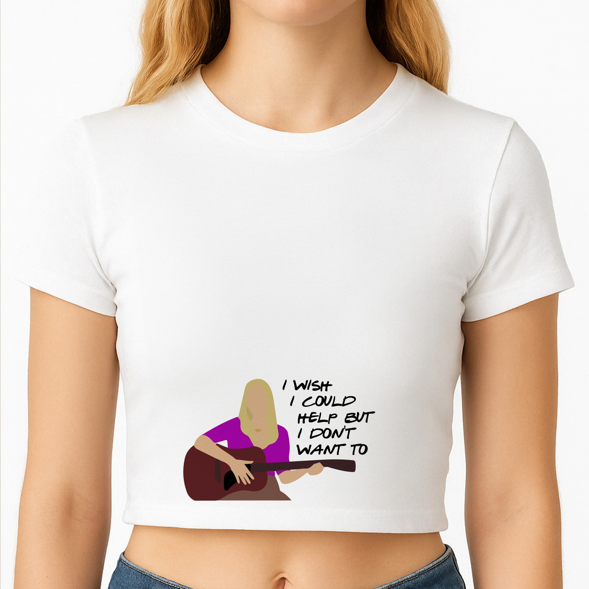 I Wish I Could Help But I Don't Want To Crop Top