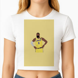 Lebron - Baskteball Crop Top