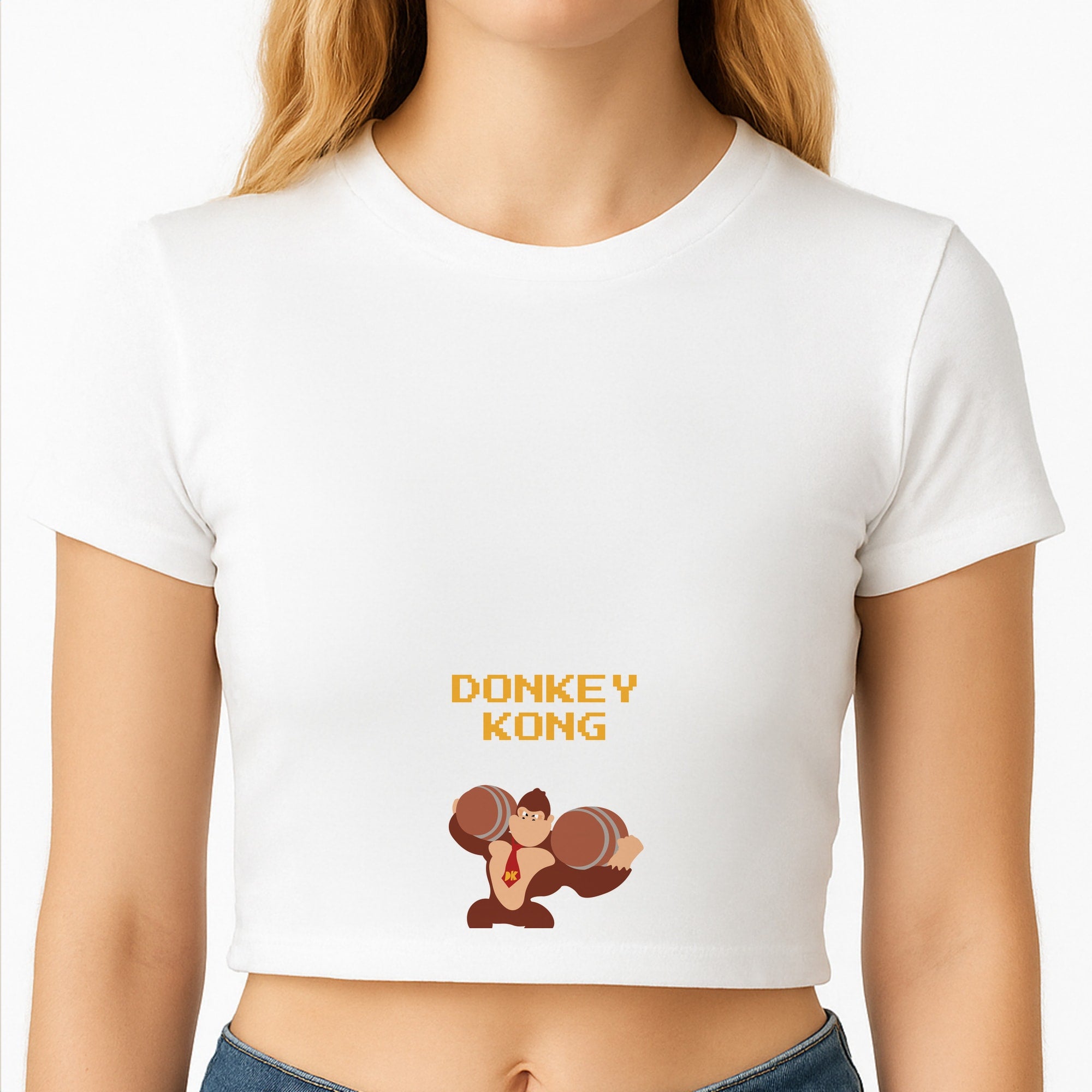 Donkey Kong Crop Top