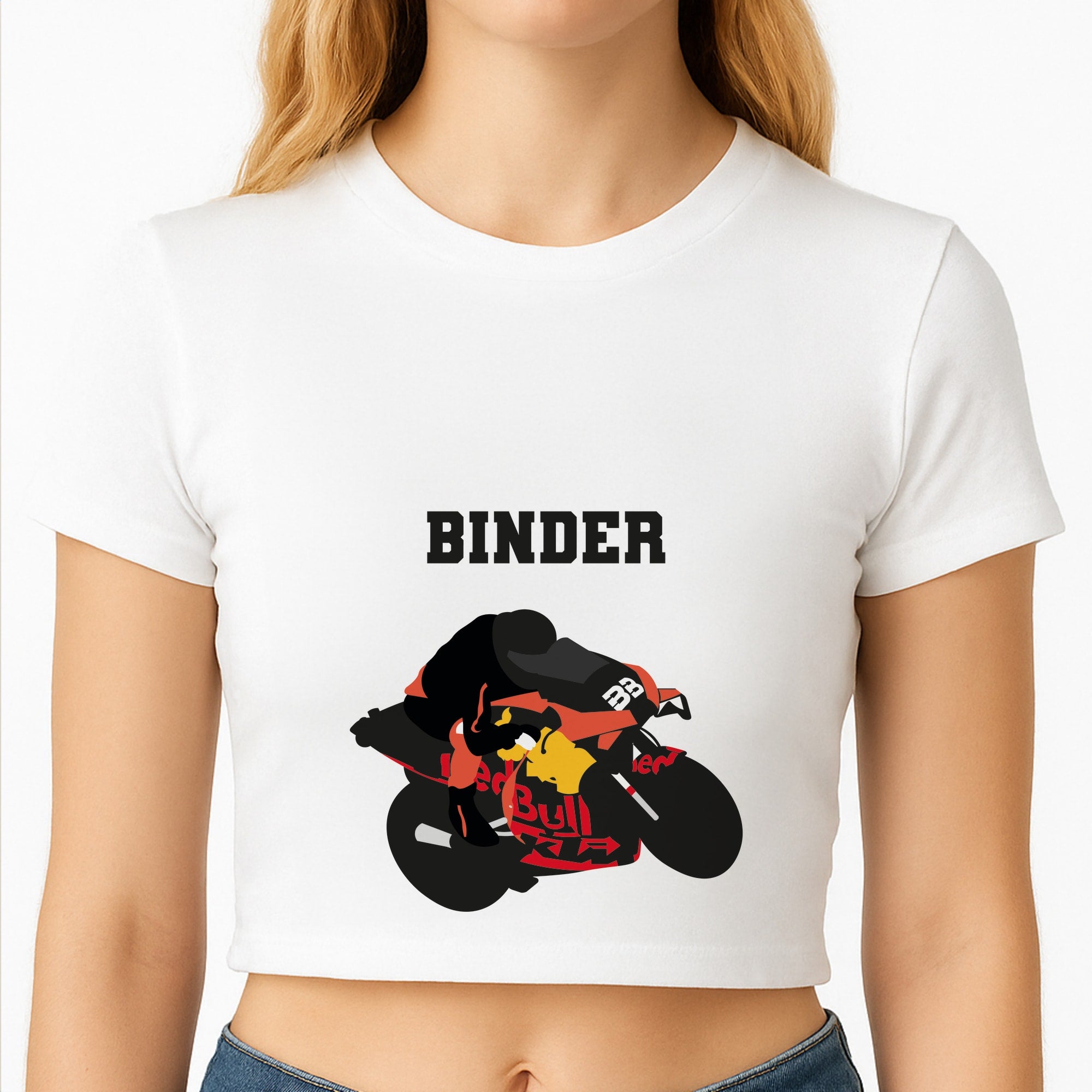 Binder - Motorbike Crop Top