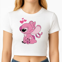 Angel Valentine's Crop Top