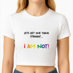 I Am Not - Pride Crop Top