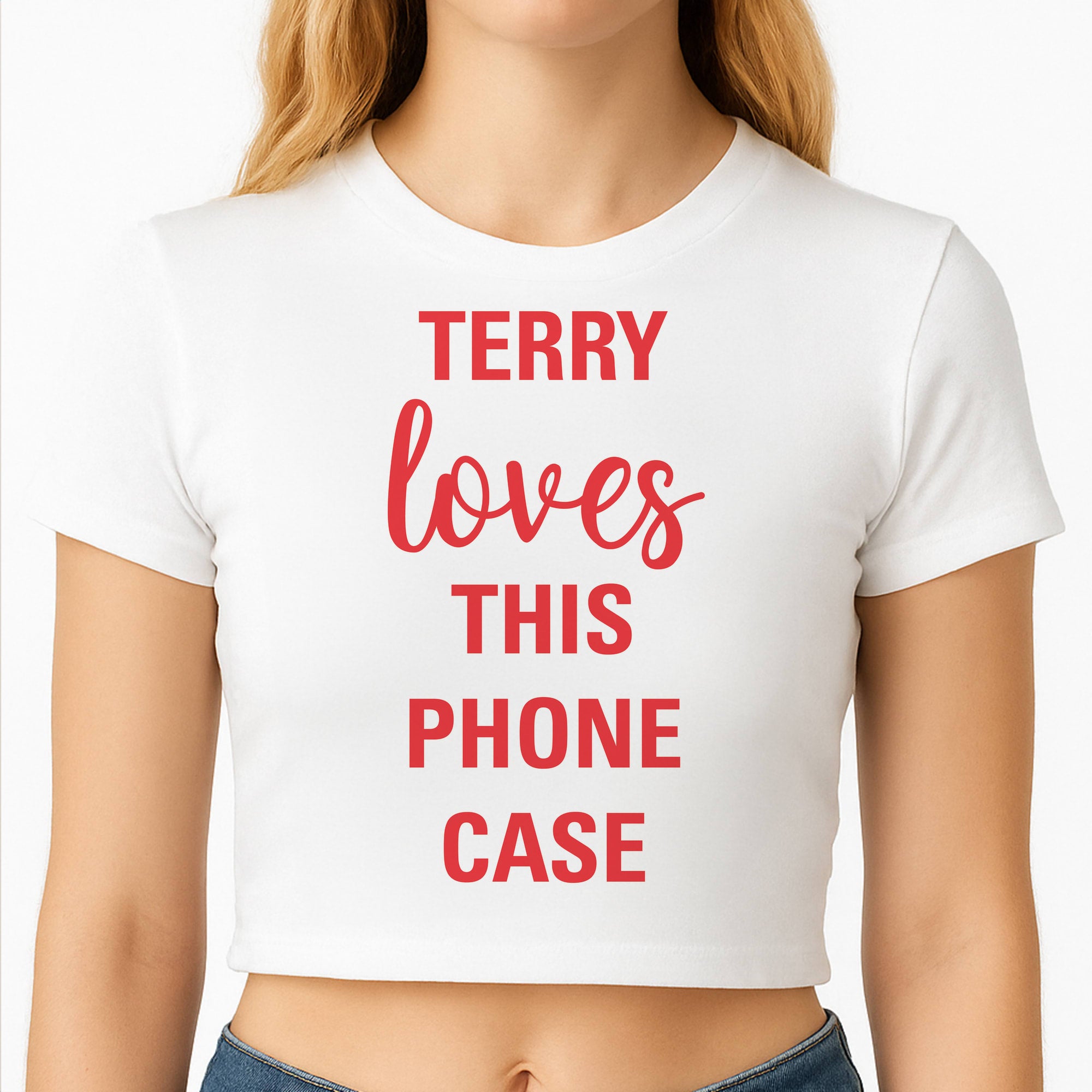 Terry Loves This Phone Case - Brooklyn Nine-Nine Crop Top