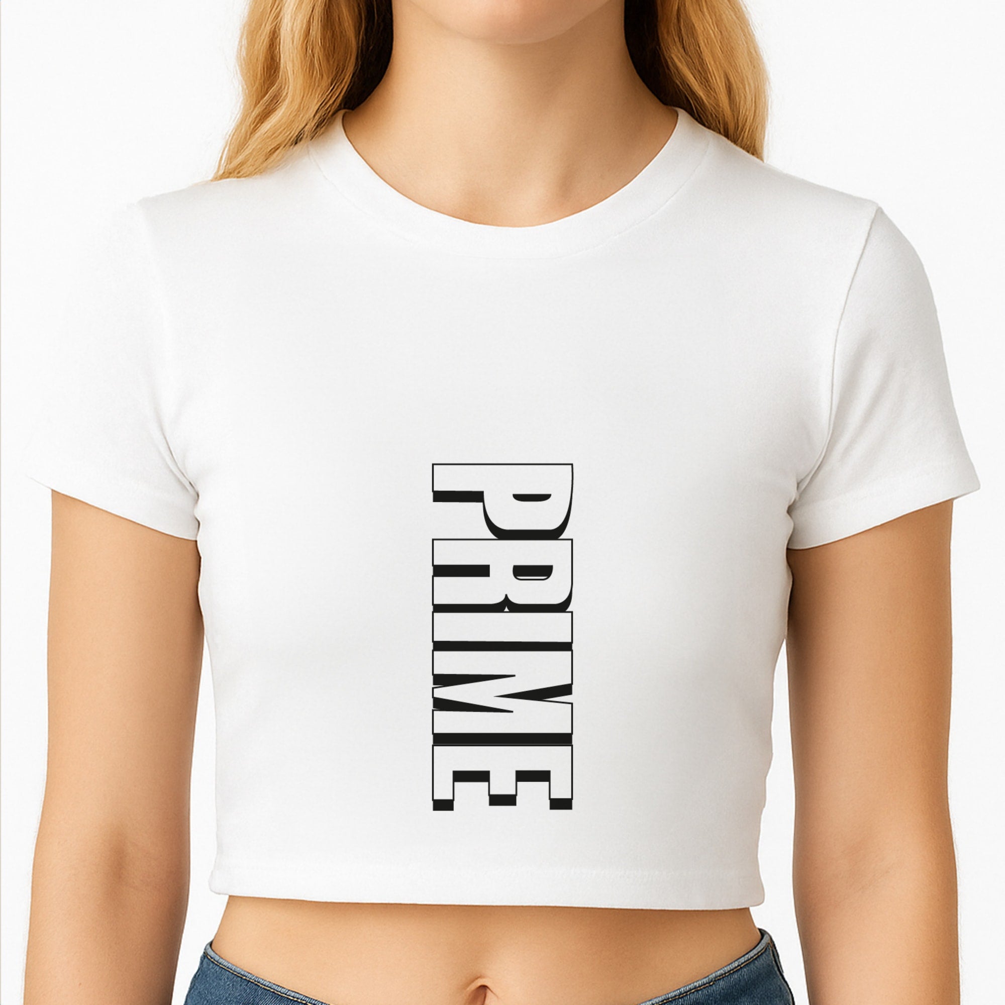 Prime - Red Crop Top