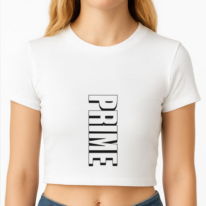 Prime - Red Crop Top