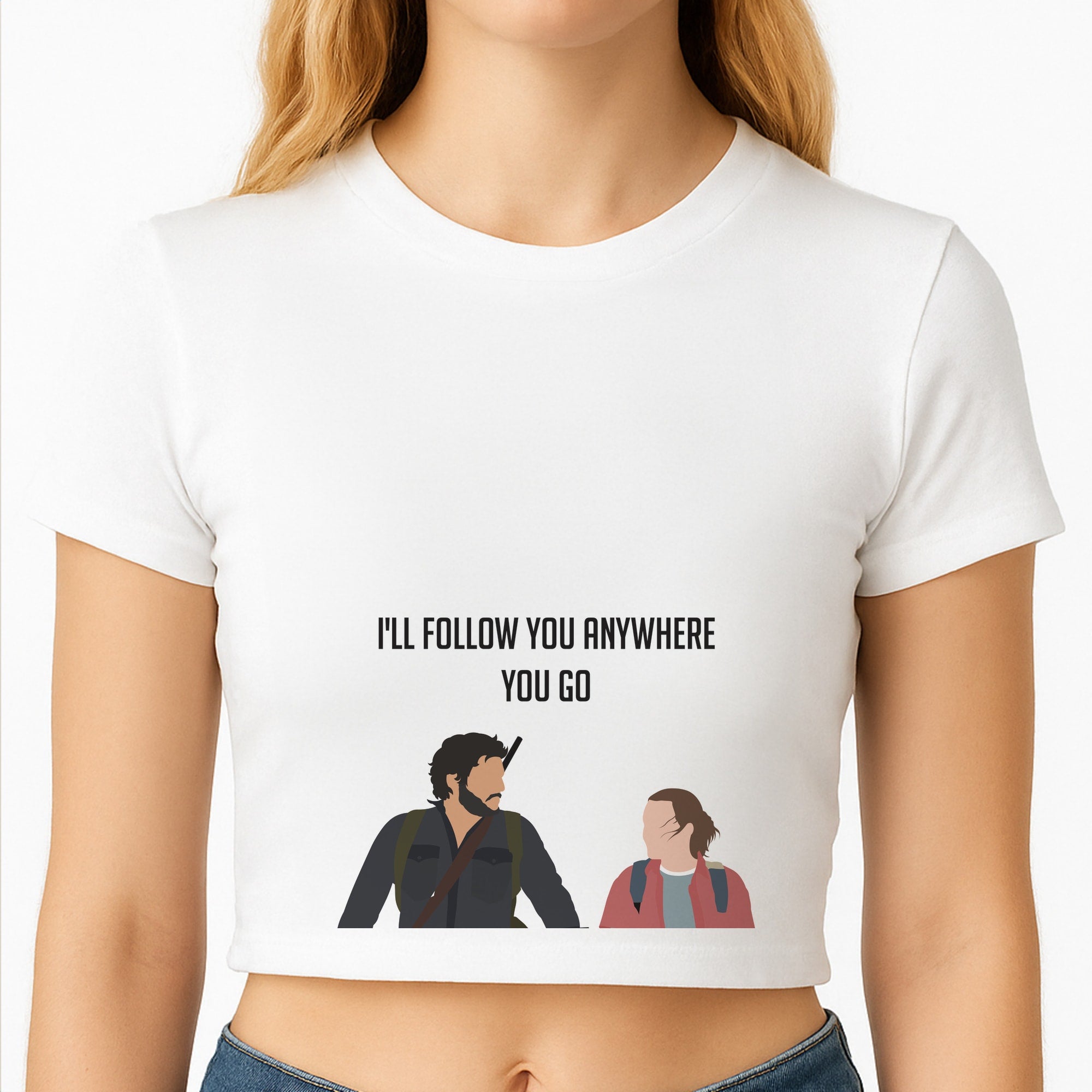 I'll Follow You Anywhere Ellie And Joel Crop Top