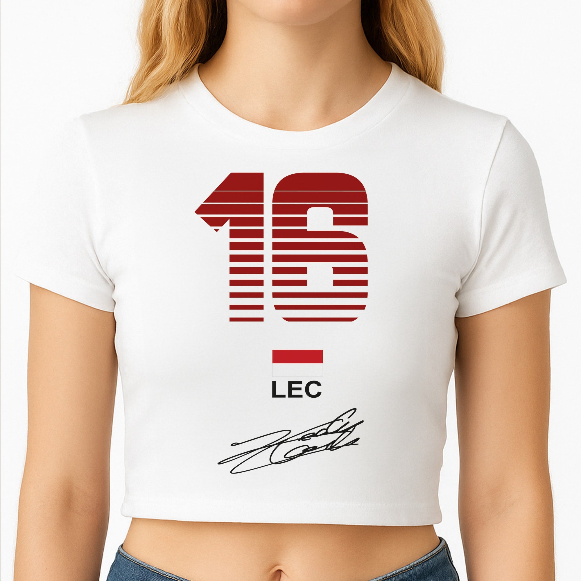 Leclerc - F1 Crop Top