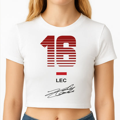 Leclerc - F1 Crop Top