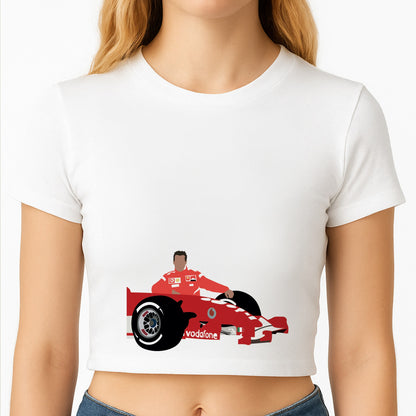Schumaker - F1 Crop Top