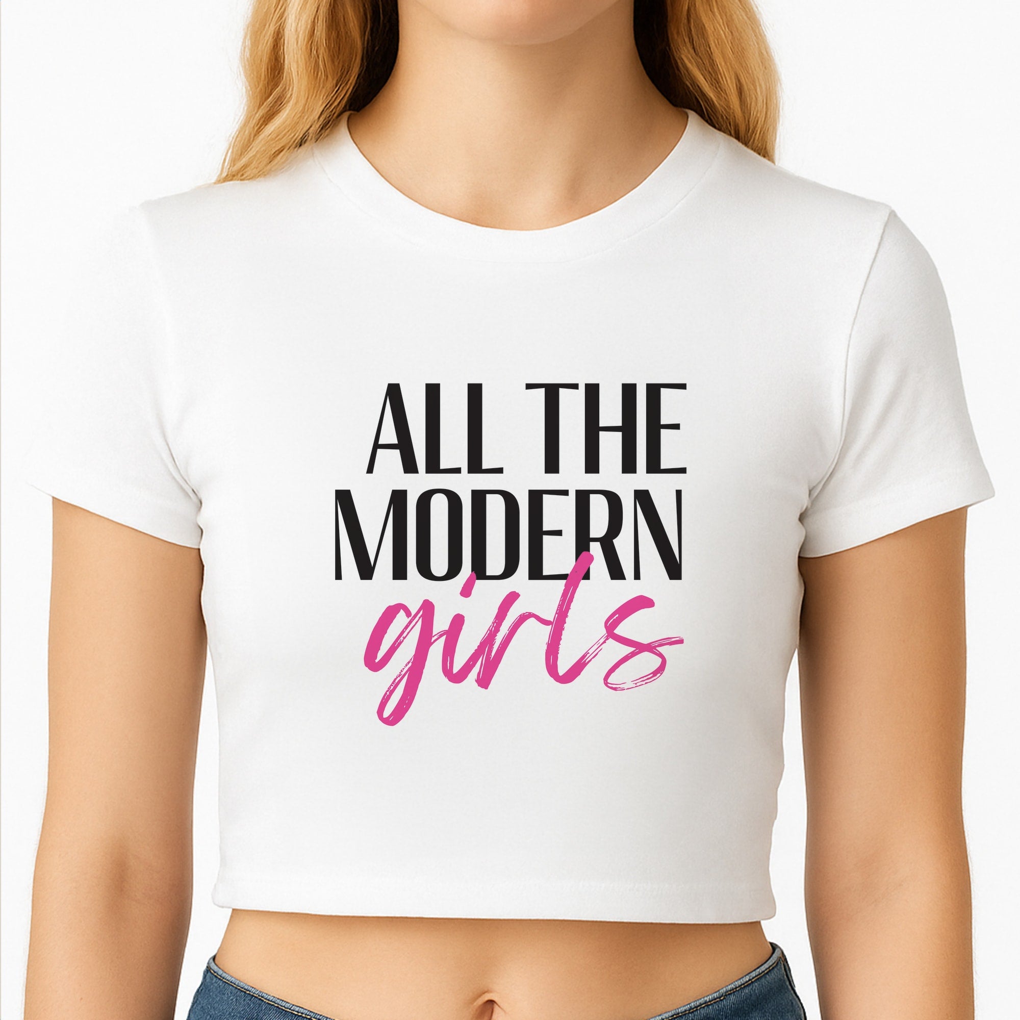 All The Modern Girls - Festival Crop Top
