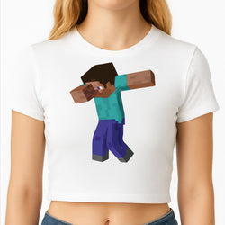 Steve Dab - Mining Crop Top