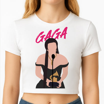 Gaga Award Crop Top