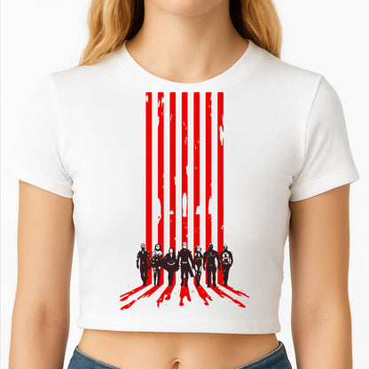 The Seven Silhouettes Crop Top