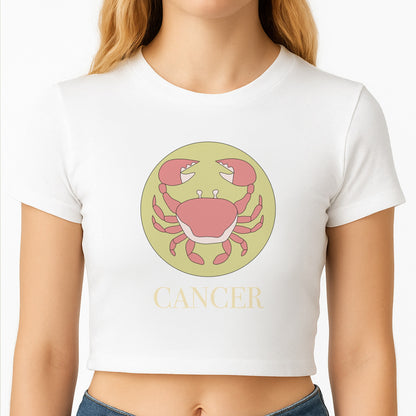 Cancer - Tarot Cards Crop Top