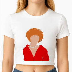 Red Hoodie - Ice Spice Crop Top