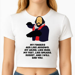 Murray Quote Crop Top