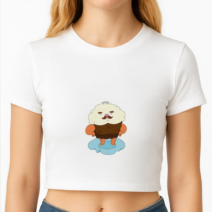 Mr Cupcake Crop Top