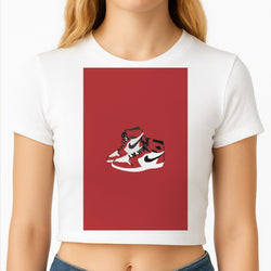 Jordans - Basketball Crop Top