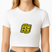 Pew Pew Crop Top 2
