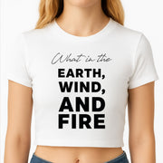 What In The Earth, Wind And Fire Crop Top 2