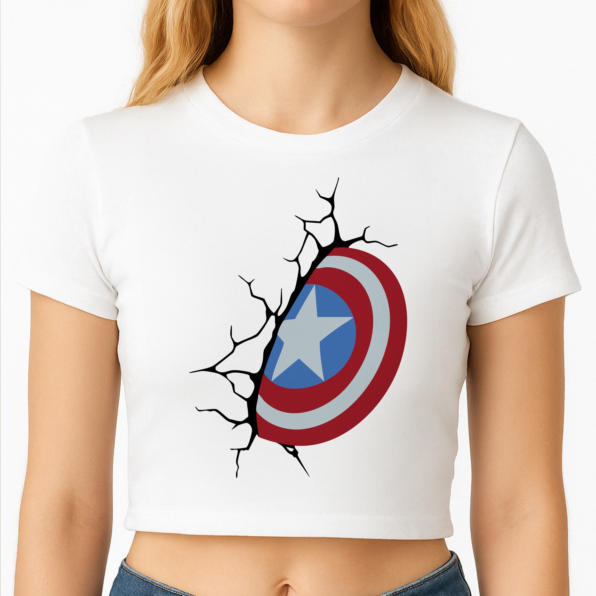 Shield Break Crop Top