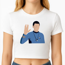 Spock Crop Top