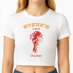 Steve's Lava Chicken Crop Top