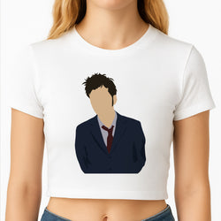 Tennant - The Doctor Crop Top