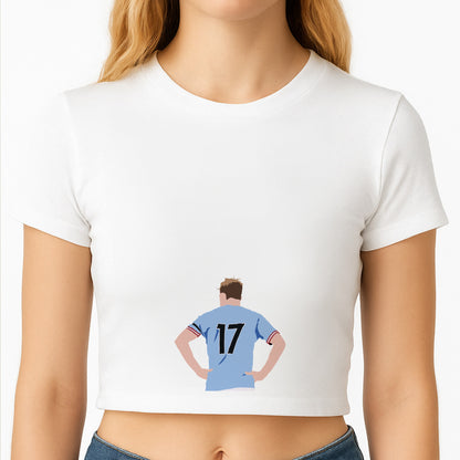 De Bruyne - Football Crop Top