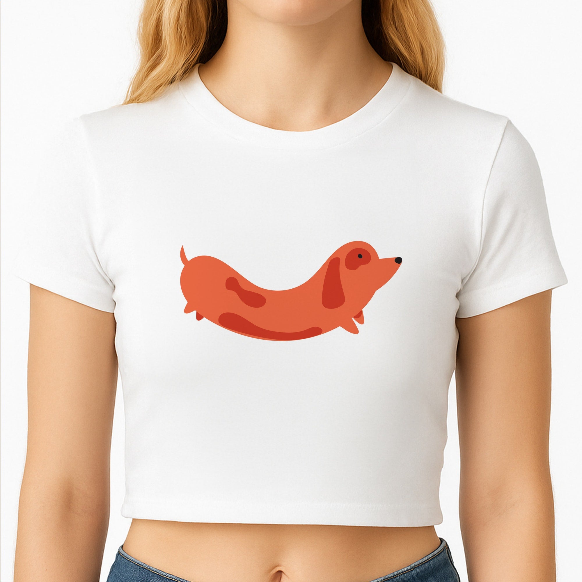 Little sausage - Dachshunds Crop Top