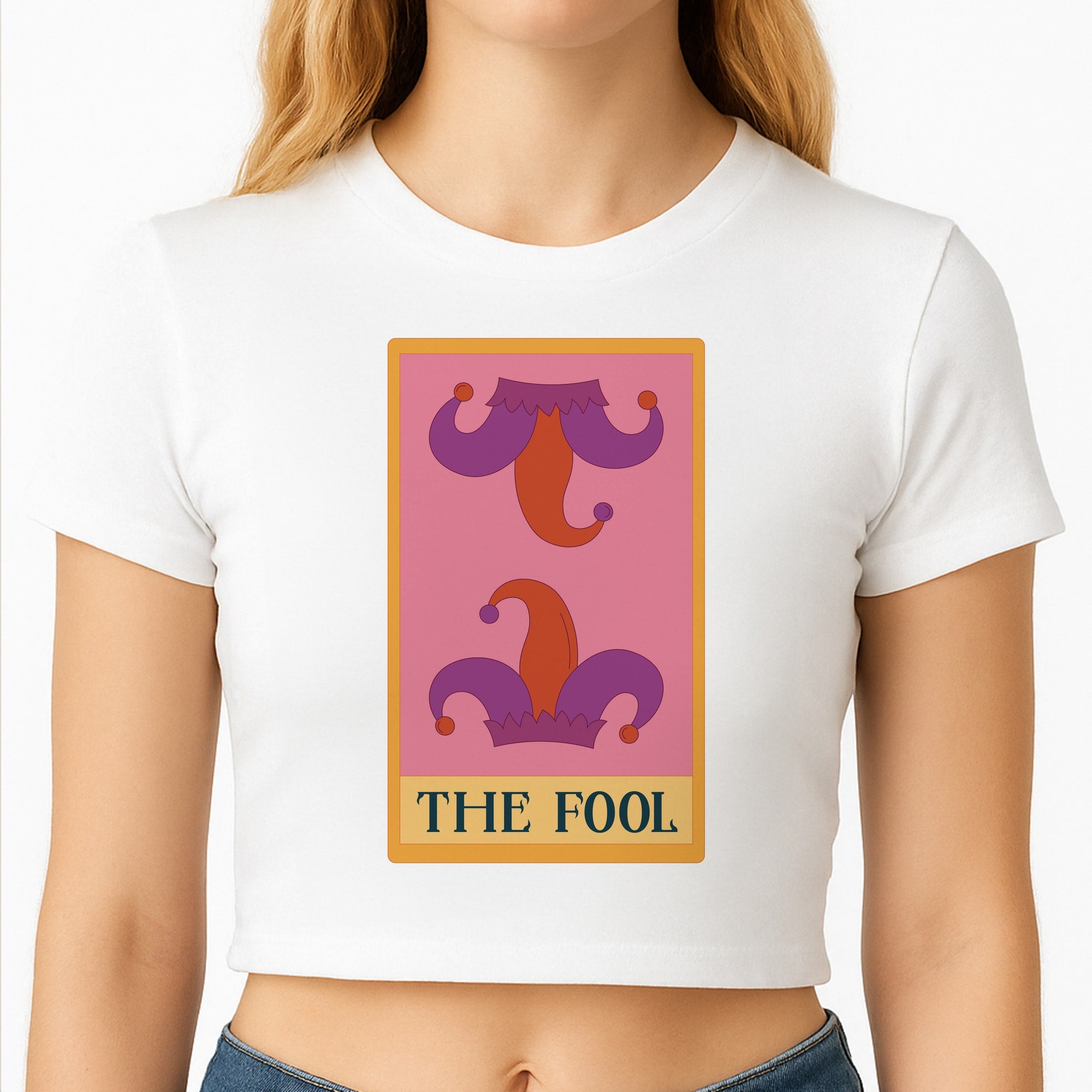 The Fool - Tarot Cards Crop Top